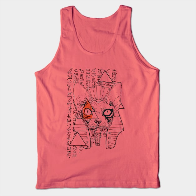 shpynx cat Tank Top by gevorgK